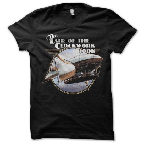 Shirt the lair of the clockwork book noir pour homme et femme