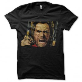 Shirt clint eastwood noir pour homme et femme