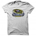 Shirt NASCAR blanc pour homme et femme