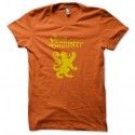 Shirt GoT Lannister orange pour homme et femme