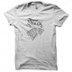 Shirt GoT Stark blanc pour homme et femme