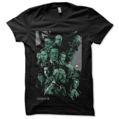 Shirt affiche breaking bad noir pour homme et femme