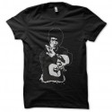 Shirt bruce lee noir pour homme et femme