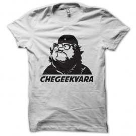 Shirt chegeekvara parodie geek che gevara noir pour homme et femme