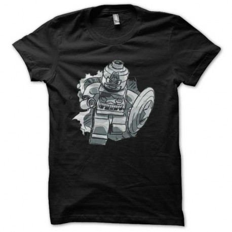 Shirt super lego america noir pour homme et femme