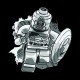 Shirt super lego america noir pour homme et femme