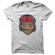 Shirt music boy blanc pour homme et femme