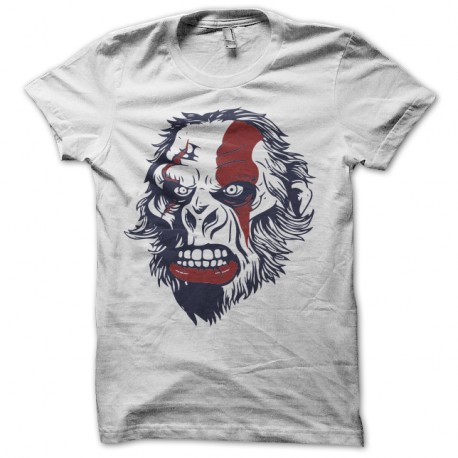 Shirt katos monkey blanc pour homme et femme
