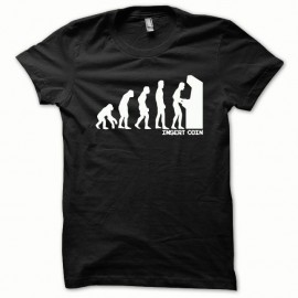 Shirt Evolution insérer des pièces blanc/noir pour homme et femme