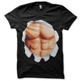 Shirt 6-pack noir pour homme et femme