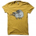 Shirt la revanche du mouton jaune pour homme et femme