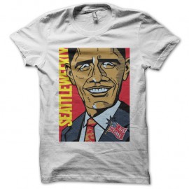 Shirt Obama funny blanc pour homme et femme
