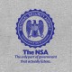 Shirt the nsa gris pour homme et femme