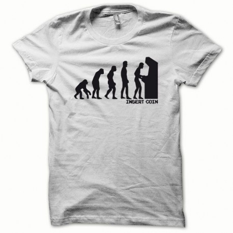 Shirt Evolution Insert coin noir/blanc pour homme et femme