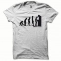 Shirt Evolution Insert coin noir/blanc pour homme et femme