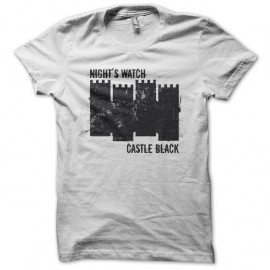 Shirt Castle Black blanc pour homme et femme