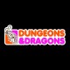 Shirt dungeons & dragons noir pour homme et femme
