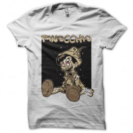 Shirt pinochio original blanc pour homme et femme