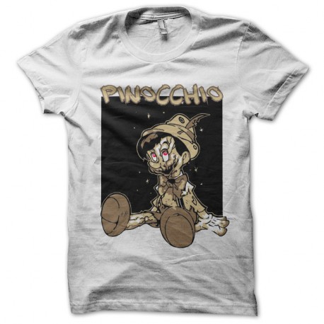 Shirt pinochio original blanc pour homme et femme