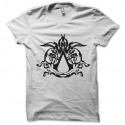 Shirt Logo Assassins Creed blanc pour homme et femme