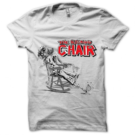 Shirt Zombie The Rocking Chair blanc pour homme et femme