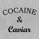 Shirt cocaine et caviar gris pour homme et femme