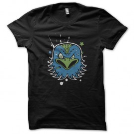 Shirt oiseau en colere noir pour homme et femme