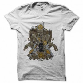 Shirt magicien d'acier blanc pour homme et femme