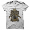 Shirt magicien d'acier blanc pour homme et femme