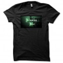 Shirt serie Breaking Bad logo en noir pour homme et femme