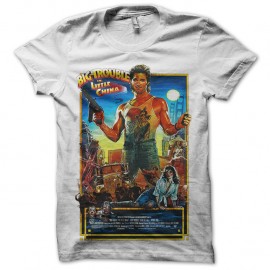 Shirt film big trouble in little china blanc pour homme et femme