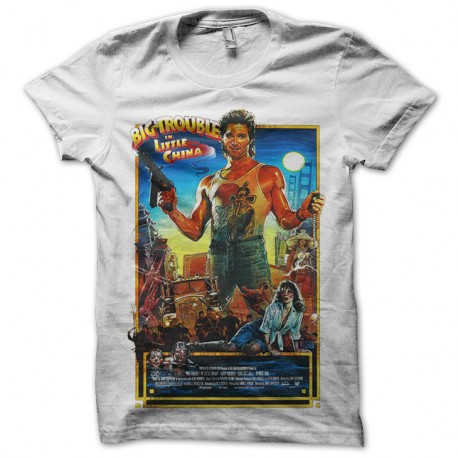 Shirt film big trouble in little china blanc pour homme et femme