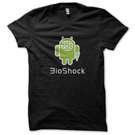 Shirt Android Bioshock noir pour homme et femme
