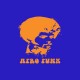 Shirt Afro Funk orange/bleu royal pour homme et femme
