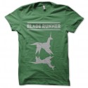 Shirt logo blade runner vert pour homme et femme