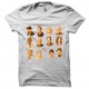 Shirt Breaking bad personnages blanc pour homme et femme