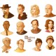 Shirt Breaking bad personnages blanc pour homme et femme
