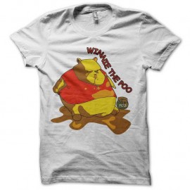 Shirt winnie le porc blanc pour homme et femme