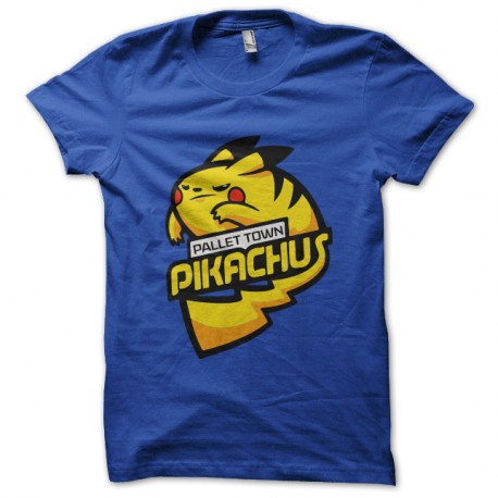 Shirt pikachu blue pour homme et femme