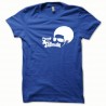 Shirt Funk blanc/bleu royal pour homme et femme