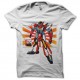 Shirt Gandam blanc pour homme et femme