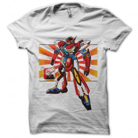 Shirt Gandam blanc pour homme et femme