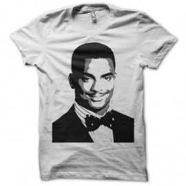 Shirt Carlton Banks Prince de Bel Air blanc pour homme et femme