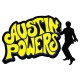 Shirt austin powers logo blanc pour homme et femme