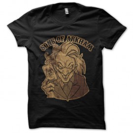 Shirt sons of arkham joker noir pour homme et femme