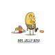 Shirt mr jelly ben blanc pour homme et femme