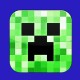 Shirt jeu minecraft bleu pour homme et femme