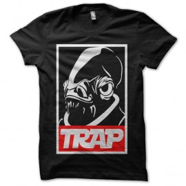 Shirt Trap parodie obey Noir pour homme et femme