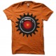 Shirt Clockwork Hal orange pour homme et femme