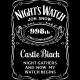 Shirt Nightwatch noir pour homme et femme